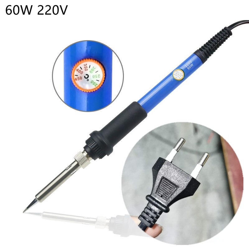 Elektrische Lötkolben Haushalt Einstellbare Temperatur Löten Stift Löten Gun Reparatur Löten Werkzeug Löten Eisen Kopf