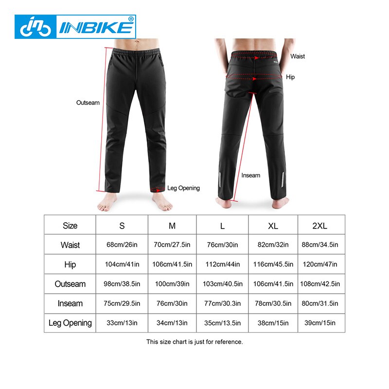 INBIKE Thermal Outdoor Pants Waterproof Hiking Pants Mountain Climbing Trousers Trekking Fishing Camping Pants Men Causal Winter