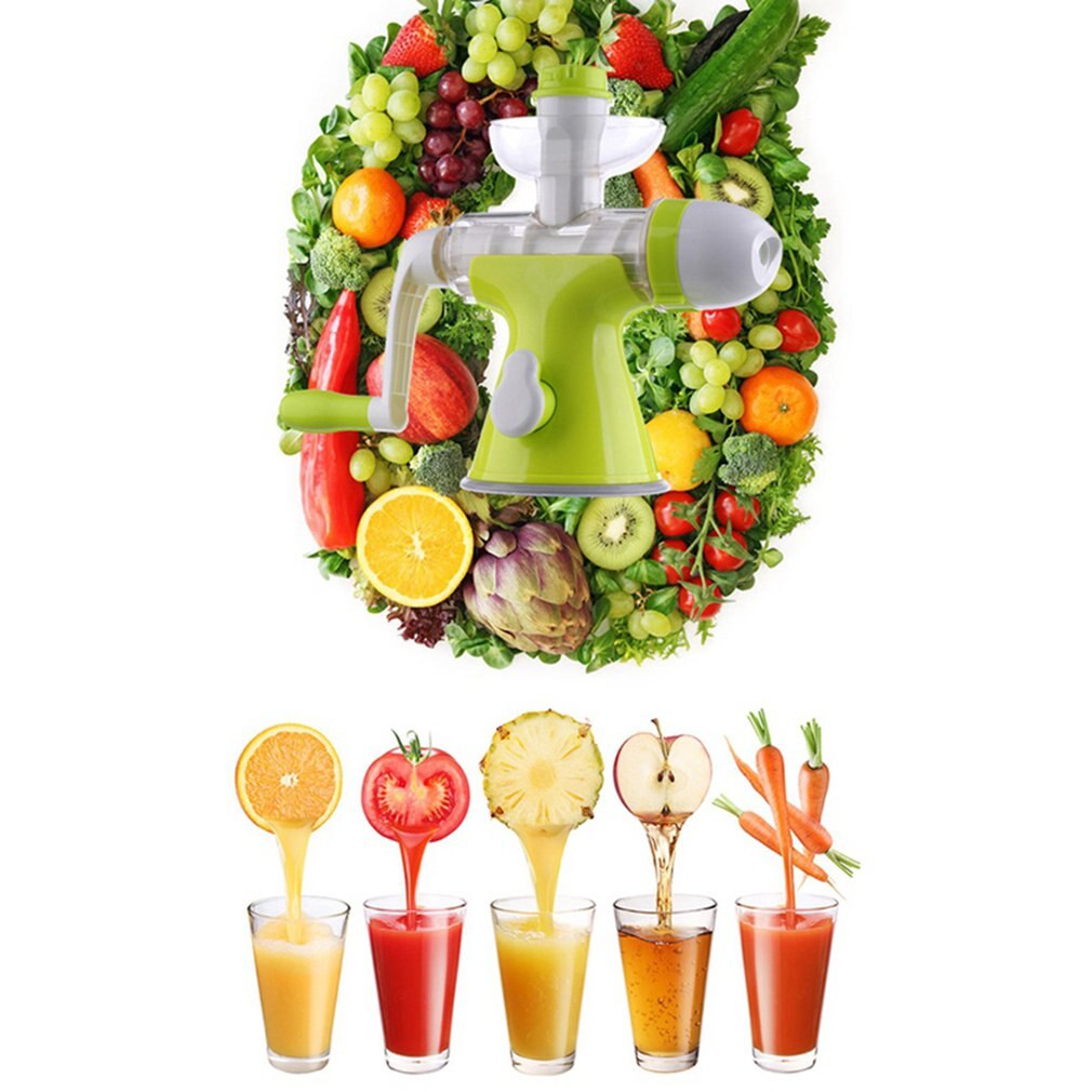 Multifunctional Manual Juicer Fruit Vegetable Tool Ice Cream + Handy Squeezer Natural Health Kitchen Accessories