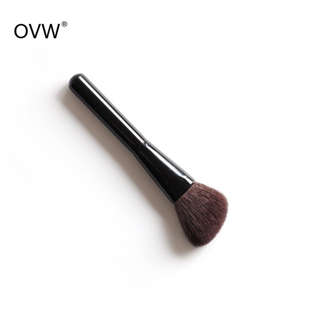 OVW Slanted Goat Hair Powder Brush All-over Makeup Brush Diffuse Brushes Cosmetic Tool DLH01