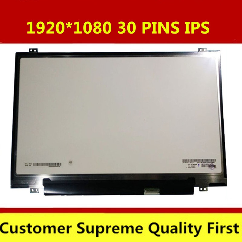 14.0 inch slim ips lcd matrix 1920*1080 LP140WF3 SPL1 SPD1 LP140WF6 SPB3 spB4 For Lenovo T440S laptop lcd screen display 30pin