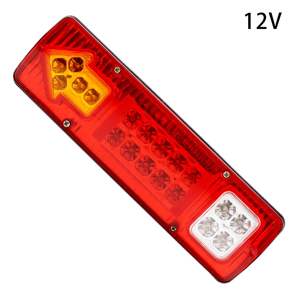 12v 24v for tilhenger lastebiler lastebil stopplys 19 led baklys blinklys billys montering ryggelys: 12v