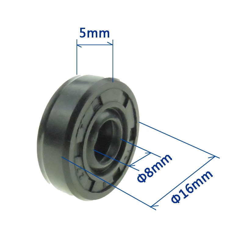 2 Stuks 8*16*5Mm Oil Seal Ring Voor Brood Maker Breadmaker Baker 'S Machine Blender Reparatie onderdelen Brood Machine Onderdelen Wearable