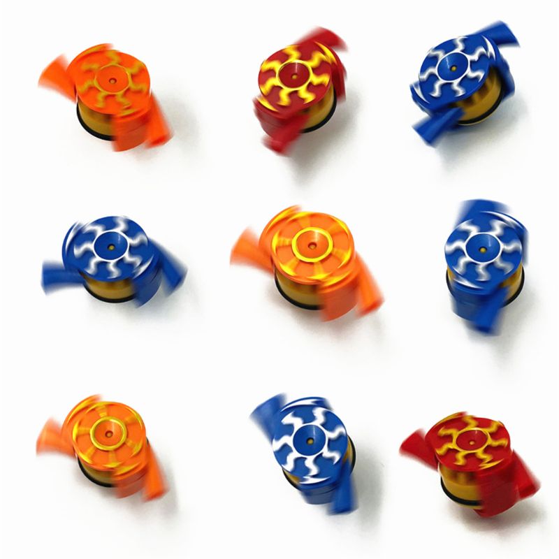 1 Stuk Novelty Fluitje Gyro Speelgoed Blazen Rotatie Stress Desktop Tol Speelgoed Kinderen Speelgoed