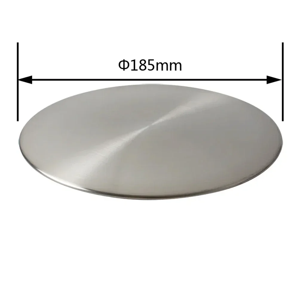 185MM Gootsteen Afvoer Cover Wastafel Afvoer Stopper Riool SUS304 Rvs Jumbo Afval Deksel Gootsteen Kom Home Improvement Accessoires