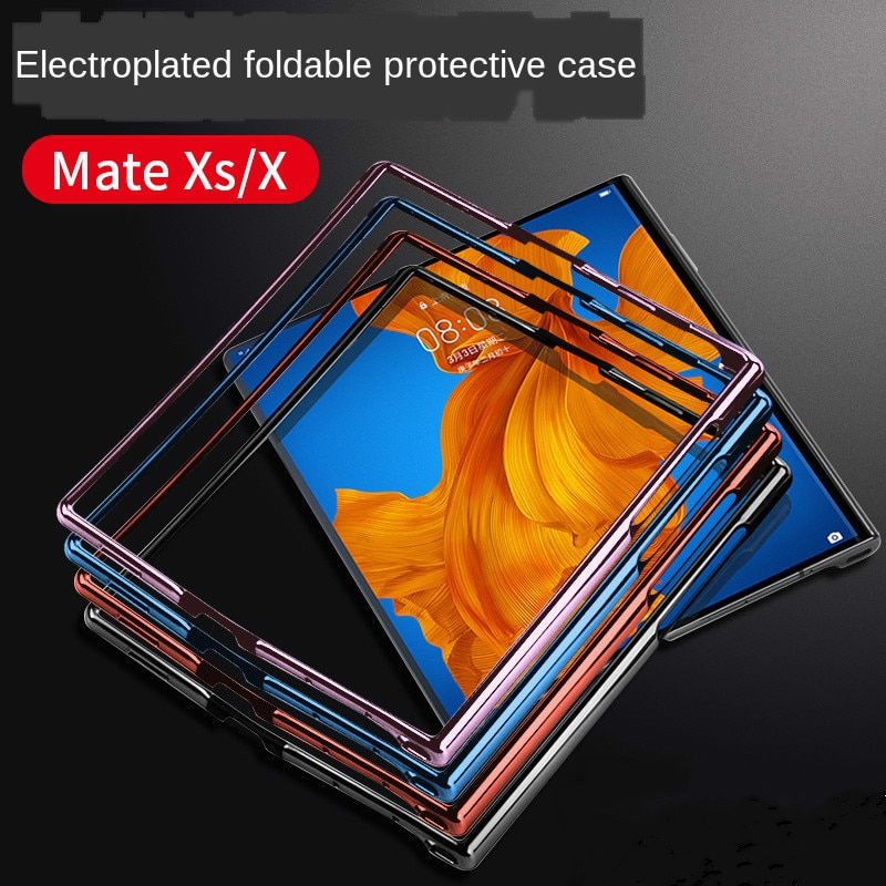 Flexibele, lijmbestendige matex opvouwbare beschermhoes voor huawei matex mobiele telefoon