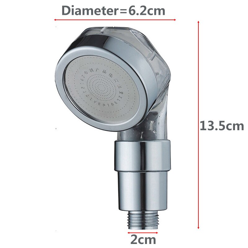 VEHHE Hair salon shampoo hair shower head barbershop travel portable PC shower head with anion filter balls SPA high pressure
