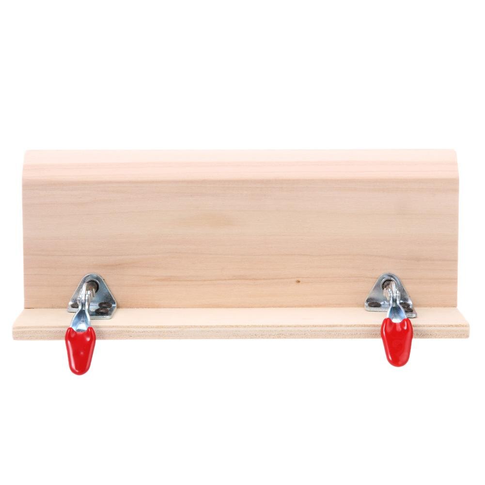 DIY Improved Sewing Wood Leather Clamp Horizontal Leather Retaining Clip Table Desktop Leather Tool Portable Horse Clamp
