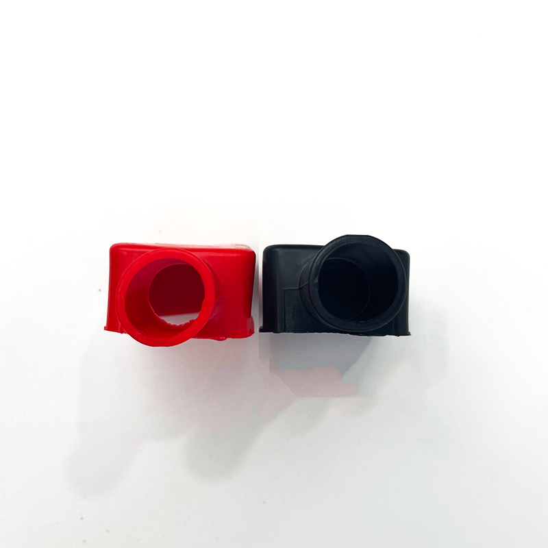 Battery Isolation Terminal Cover Dustproof Protective Rubber Flexible Car Battery Pole Positive And Negative Protection Cover