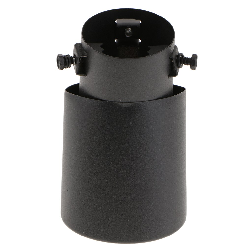 Auto Car Pipe Exhaust Muffler Tail Throat Universal 62mm Replacement Black