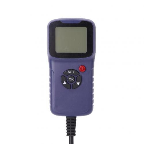 12V Car LCD Battery Tester Charger Analyzer 1700CCA Voltage Battery Test Meter Scanner Tool Quick Cranking Charging Diagnostic: Purple