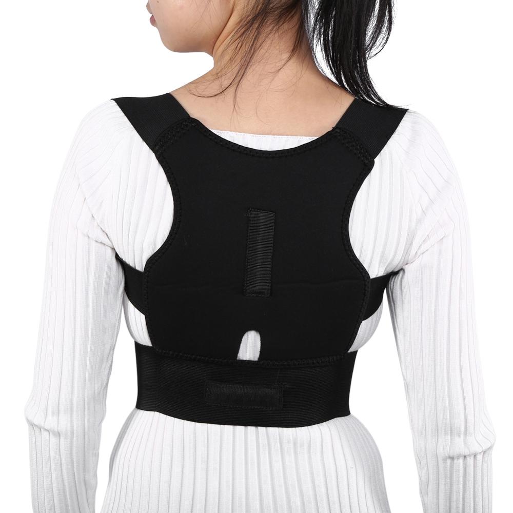 Verstelbare Houding Corrector Back Brace Ondersteuning Riem Lumbale Taille Schouder Corset Wervelkolom Ondersteuning Houdingscorrectie Rugondersteuning