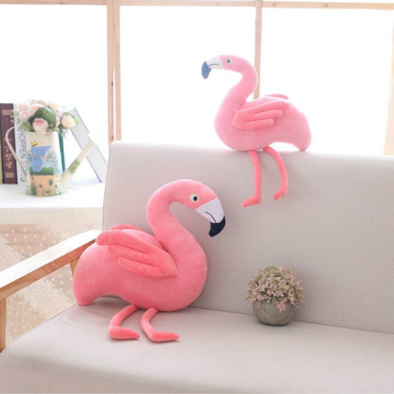 Roze Meisje Hart Flamingo Dude Knuffel Met Slapen Kussen Doek Pop Cadeau Voor Kinderen En Meisjes