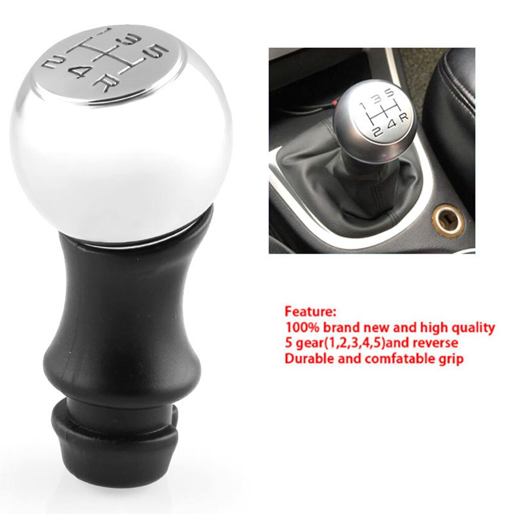 Vervanging Voor Peugeot 106 206 207 306 307 406 407 5-Speed Pookknop Legering Auto Gear Shifter