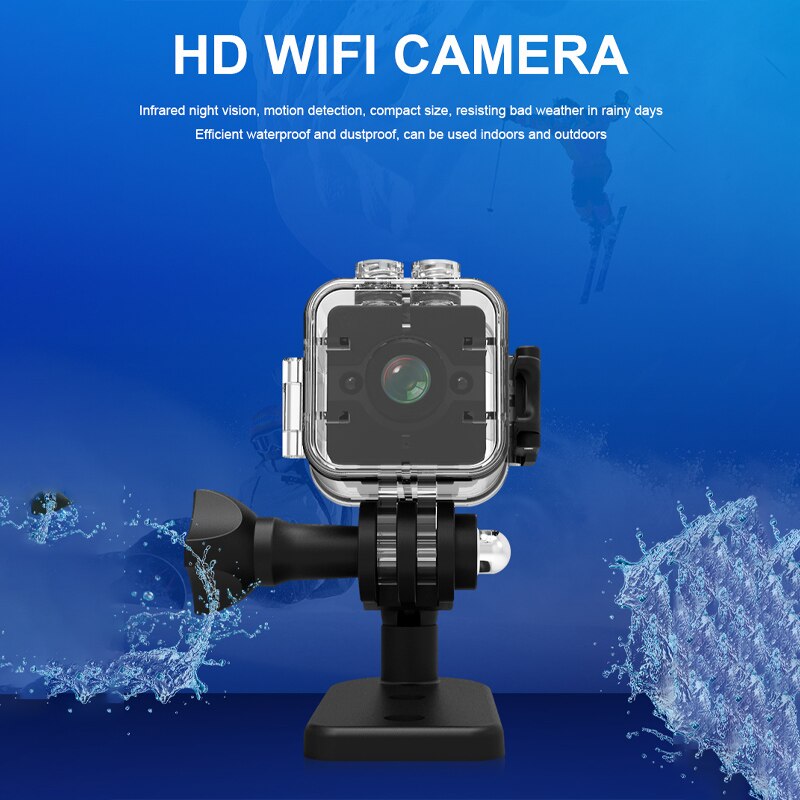 Mini Ip Camera Hd 1080P Webcam SQ12 Waterdicht Groothoek Lens Camcorder Sport Dvr Infrarood Nachtzicht Micro cam Kleine Camera 'S