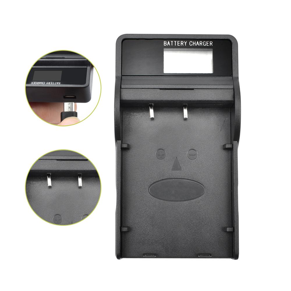 NB-6LH NB6L NB-6L Digital Battery for Canon Power-shot Camera HS SX520 SX530 SX540 SX600 SX610 SX700 SX710 IXUS 95 200 210 L20: LCD Charger