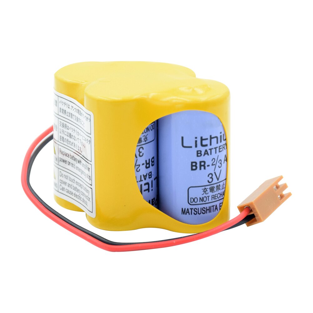 6V BR2/3AGCT4A Battery Pack 4400mAh 6 Volt A98L00310025 PLC Lithium