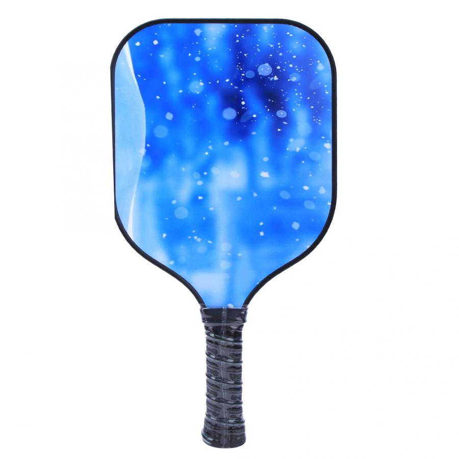 Tragbare Pickleball Paddel PE Kricket Ball Leichte Kohlenstoff Faser Pickleball Paddel Spiel Ausbildung Sport Ausrügestochen: Blau 2