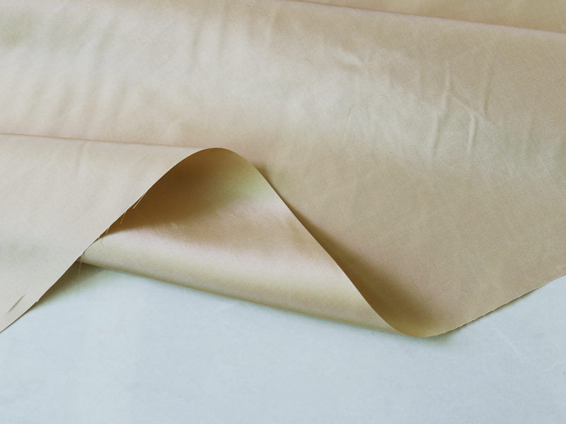 Vormige Zijden Trouwjurk Stof Garen Geverfd Taffeta Elegante Champagne 100*140Cm