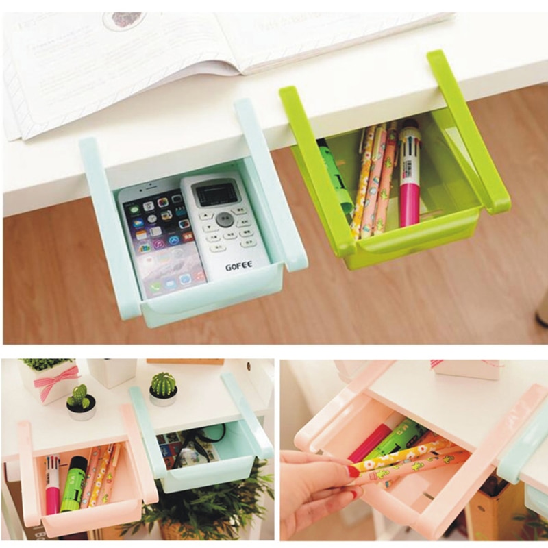 Refrigerator Drawer Fridge Storage Box Rack Shelf Holder Kitchen Organizer Freezer Space Saver Storage Vegetable Fruit K1231 H