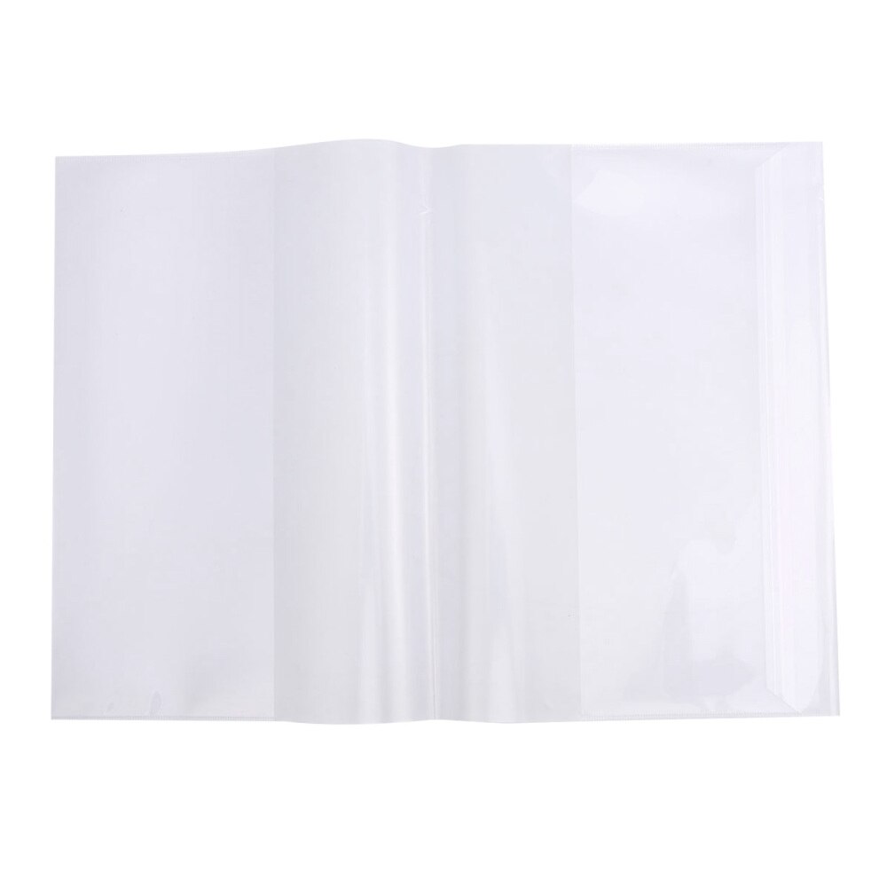 5pcs 16K Textbook Cover Clear Exercise Book Note Book Film Protector