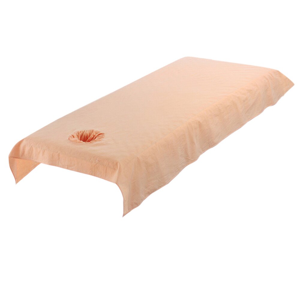Table de Massage professionnelle en coton lavable, drap de lit, 8 couleurs, 200x120cm