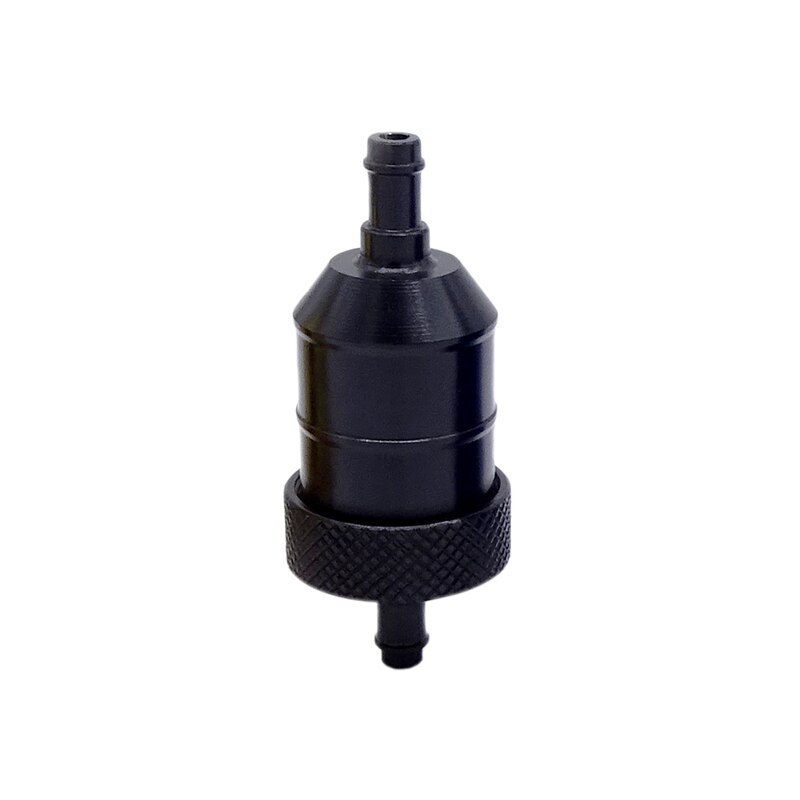 1 Pcs Motorfiets Olie Brandstoffilter Scooter Benzine Filters Aluminium Universele Voor Suzuki Yamaha Harley Motocross Benzine Tank: Black