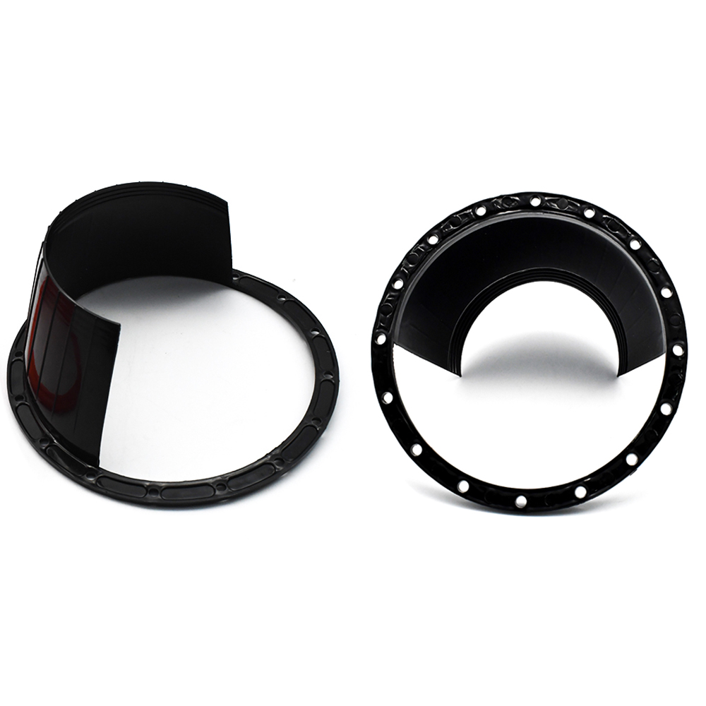 2 Stuks Car Audio Refit 6,5-inch Luidspreker Waterdichte Hoes Audio Roestbescherming Pad Luidspreker Waterdichte Hoes Zwart Rood Universeel: Deep Green