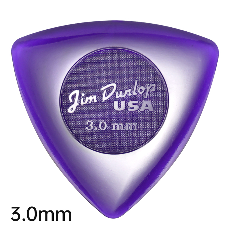 Dunlop Pick. Big Triangle series anti-slip.Wear-resistant.It has a thickness of 1.5/2.0/3.0mm. Suitable for electric guitar/bass: Red