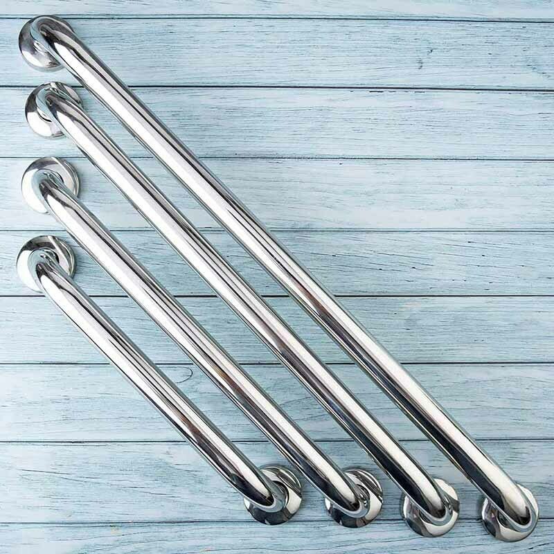 304 stainless steel bathroom bathtub handrails 30/40/50/60cm disabled elderly non-slip barrier-free bathroom toilet safety rails