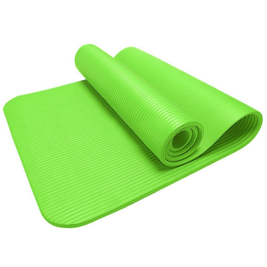183 x 55 yogamattor träningsdyna tjocka halkfria hopfällbara gym fitness matta pilates utomhus träning inomhus gym träning fitness matta: Gn
