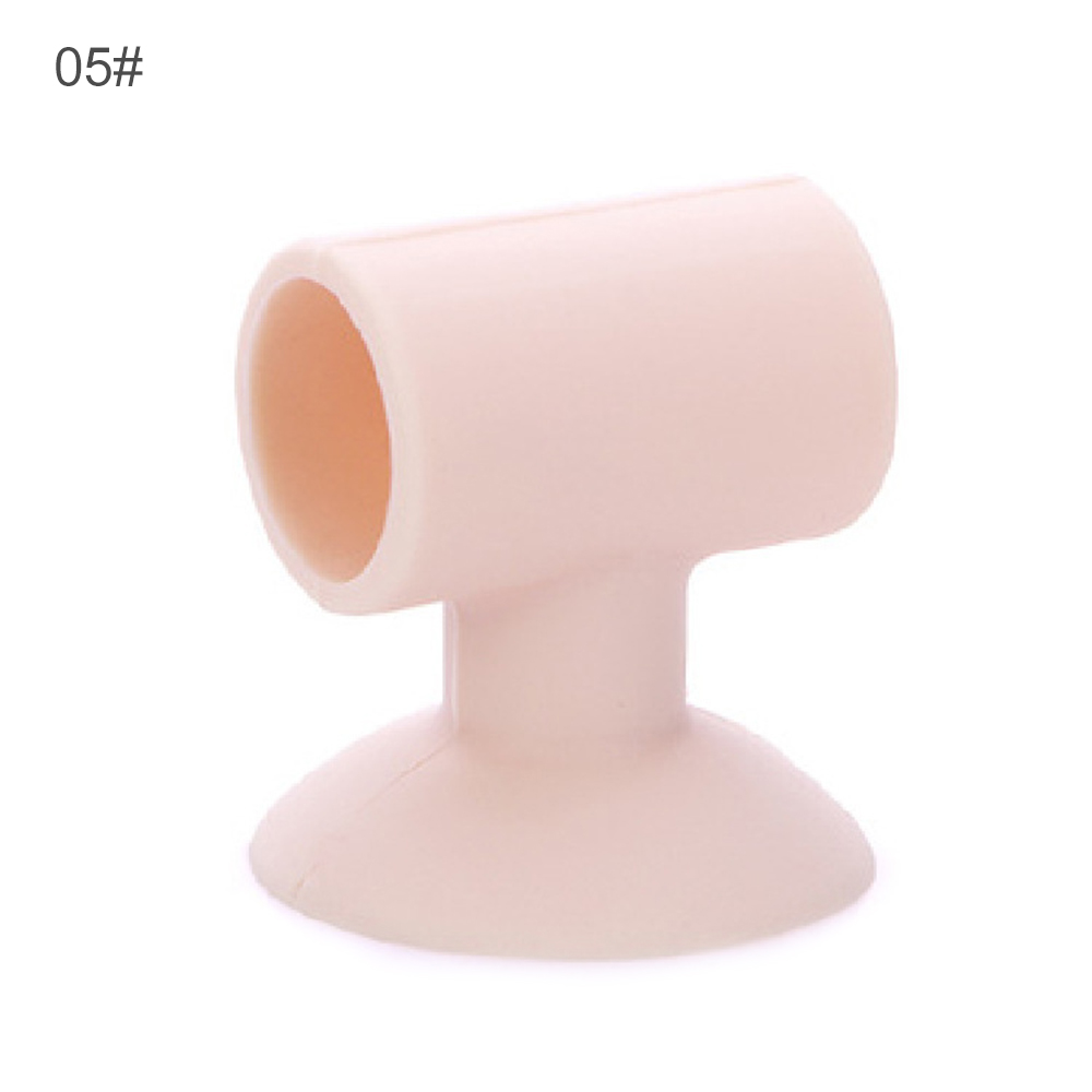 De silicona de cerradura de puerta almohadilla protectora puerta HandleSuction tipo de taza de la puerta del Gabinete de HandleSilicone Anti-colisión de la puerta almohadilla protectora: Rosa