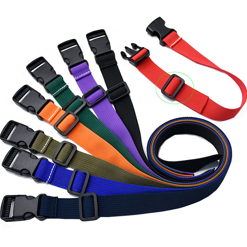 Reusable Durable polypropyleneTravel Tied Cargo Tie Down Luggage Lash Belt Strap With Cam Buckle Travel Kit Outdoor Camping Tool