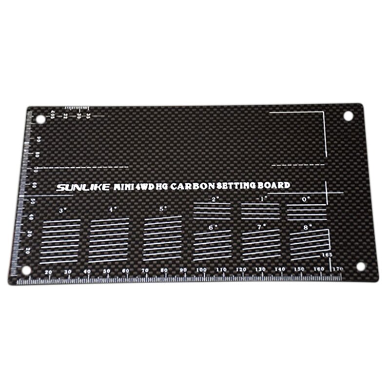 2 Mm Hg Carbon Seeting Board Carbon Fiber/Glasvezel Self-Made Tamiya Mini 4wd Carbon Onderdelen Model 95507: Default Title