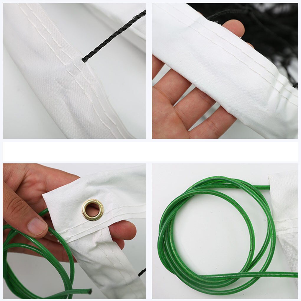 Portable Volleyball Net Indoor Outdoor Beach Volleyball Training Practise PE Net with Storage Bag