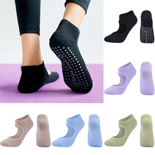 Pilates-socken für damen, rutschfest, atmungsaktiv, offen, yoga-socken, knöchelsocken, ballett- und sportsocken für damen, fitnessstudio