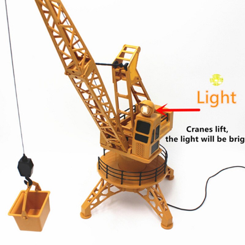 Rc Fernbedienung Simulation Kran Bau Spielzeug Rc Kran Turm Rc Lkw Modell Spielzeug 360 Grad Drehen Geburtstag