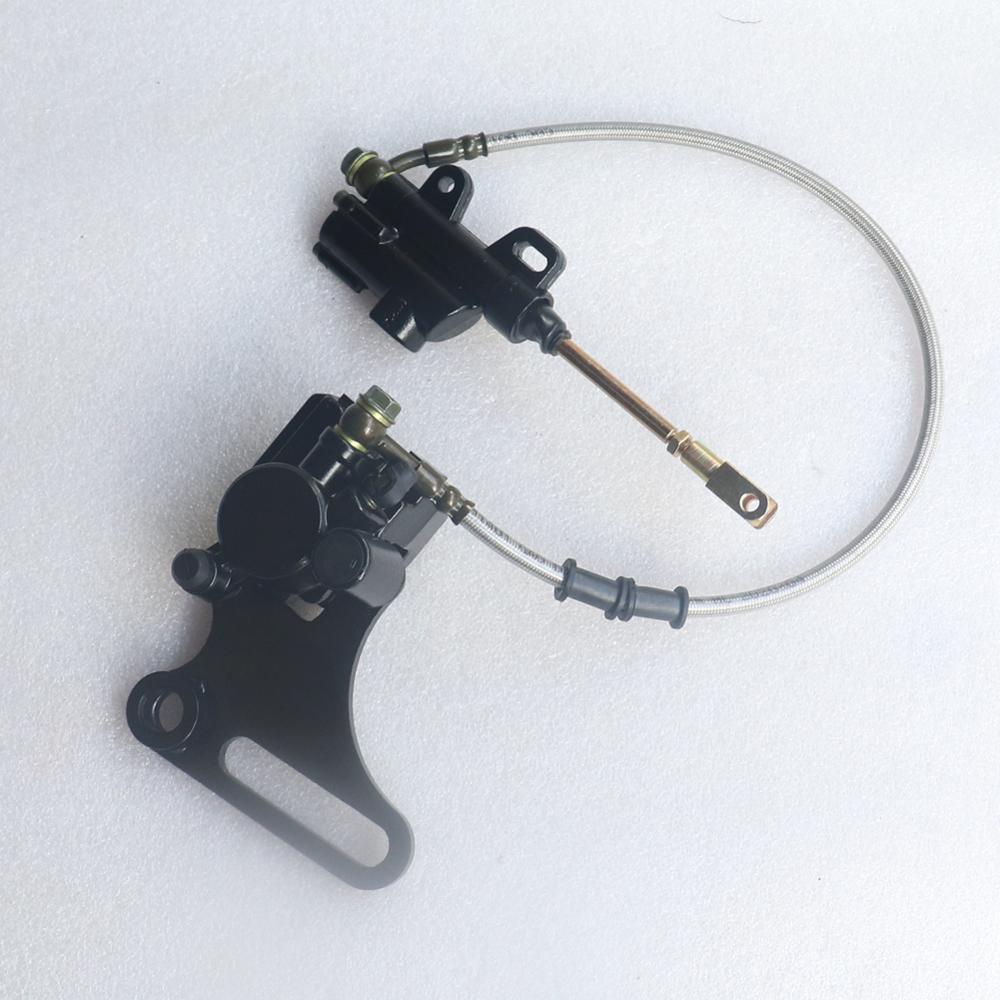 Motorcycle parts Rear Disc Brake System Caliper Pad For 125cc 140cc Pit Dirt Bike ATV Hydraulic Rear Brake Caliper