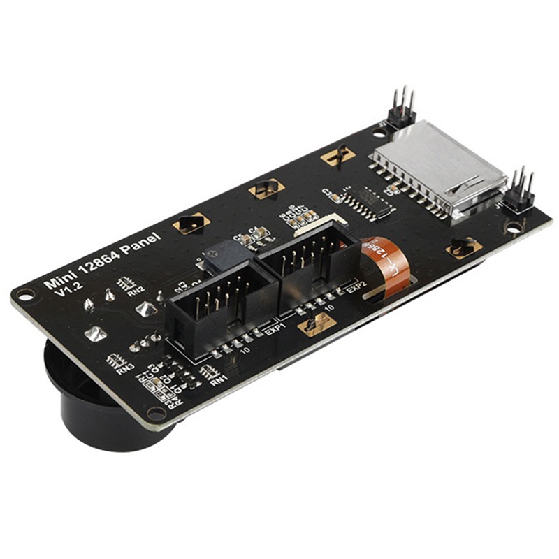 MINI12864 LCD Display Screen 5V For Marlin DIY With SD Card Holder, Print Accessories For Voron V2.4,RGB Backlight White