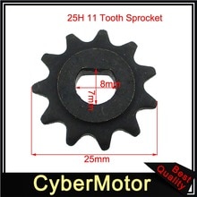 Elektrische Scooter 11 Tand Tandwiel Voor 25H Keten Motor Pinion Gear MY1020 Motor