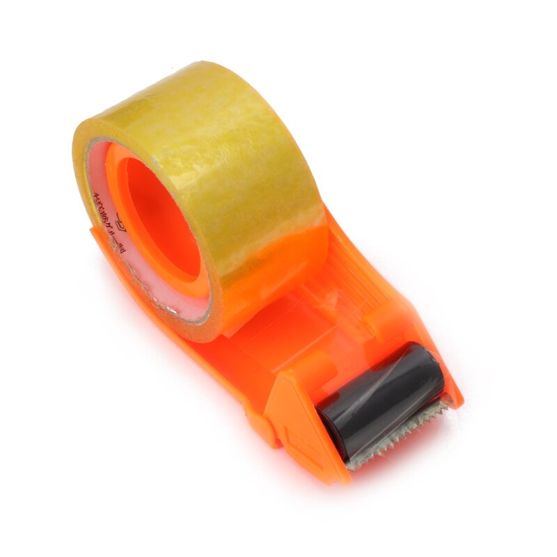 Distributeur Transparent d'emballage de coupeur de support de bande adhésive pour des fournitures de bureau XXUC