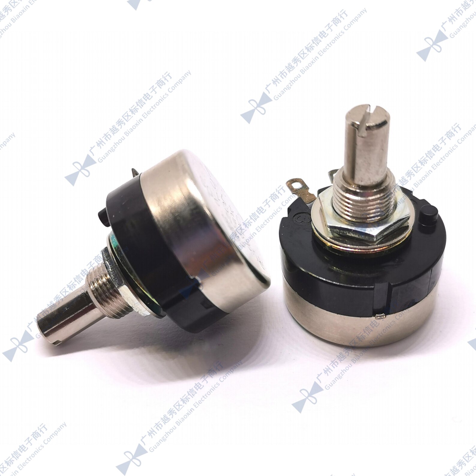 Speed control single drehen potentiometer RV24YN 500R/501 1K/102 50K/503 100K/104 500K/504 frequenz schalter RV24 schalter knopf