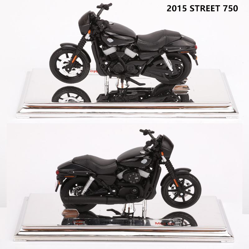 Maisto 1:18 15 stile moto Modello di moto Giocattolo Per Harley 2009F XDFSE CVO FAT BOB 2016 BREAKOUT 2004 FXSTDSE CVO 2015 di strada 750: 2015 street 750