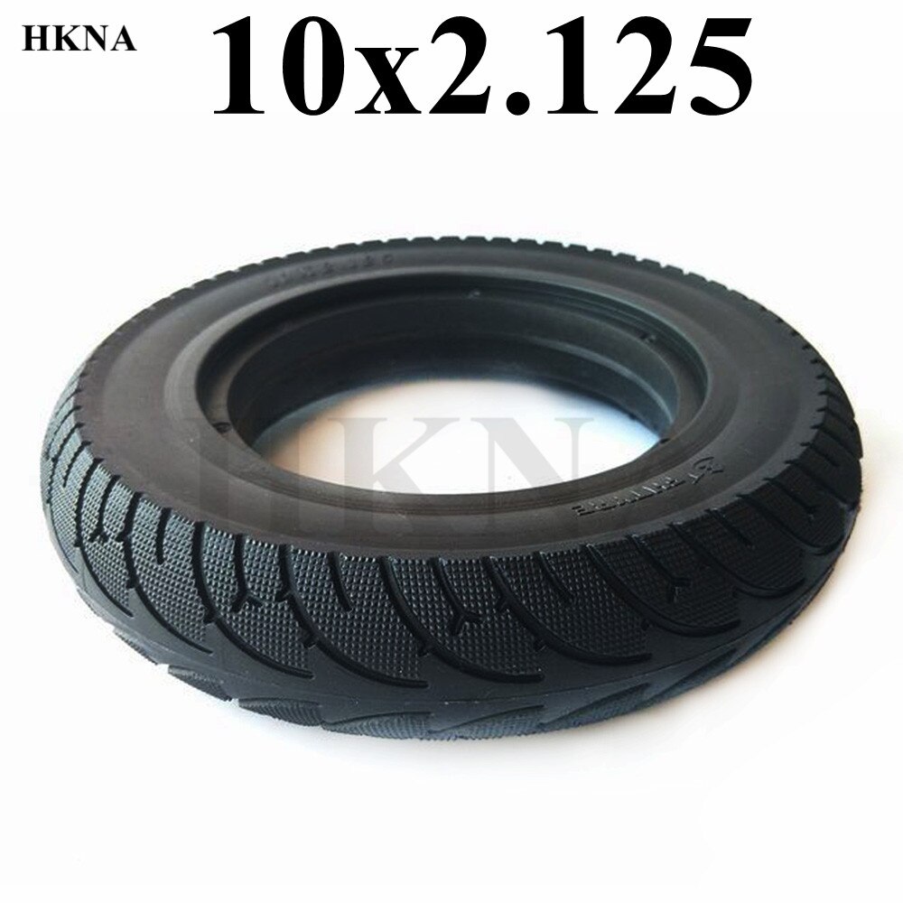 Good 10x2.125 Solid Tyre 10 Inch Thickening Tire 10*2.125 Non Pneumatic Tire for Electric Scooter Accessories