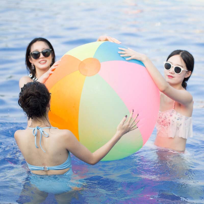 100cm/180cm 14 model Giant Inflatable Beach Ball For Adult Children Water Balloons Volleyball Football Outdoor Party Kids Toys: 80cm ball