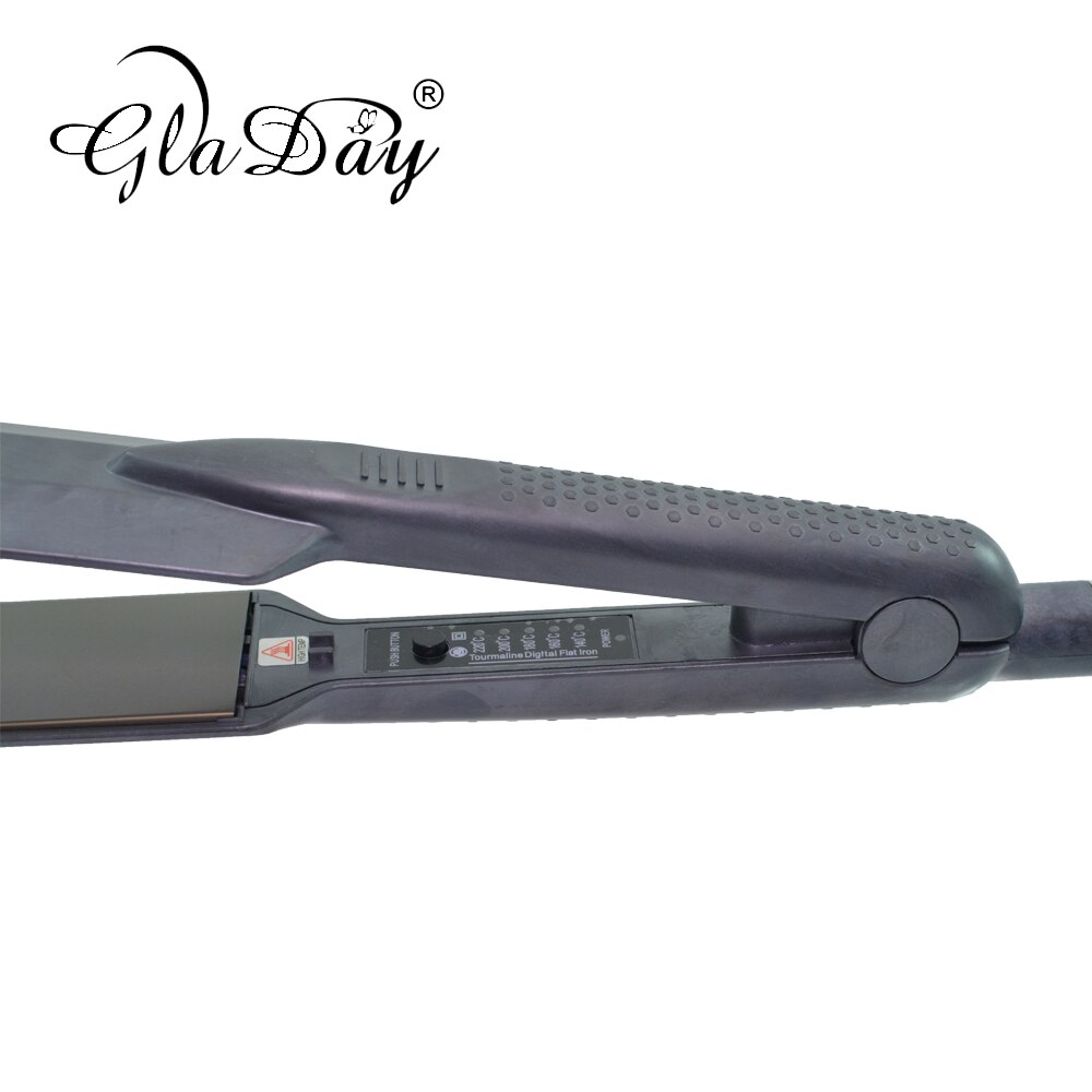 Fer à lisser nano-titane, fer plat, outils de coiffure pour salon, lisseur avec prise eu 100-240v