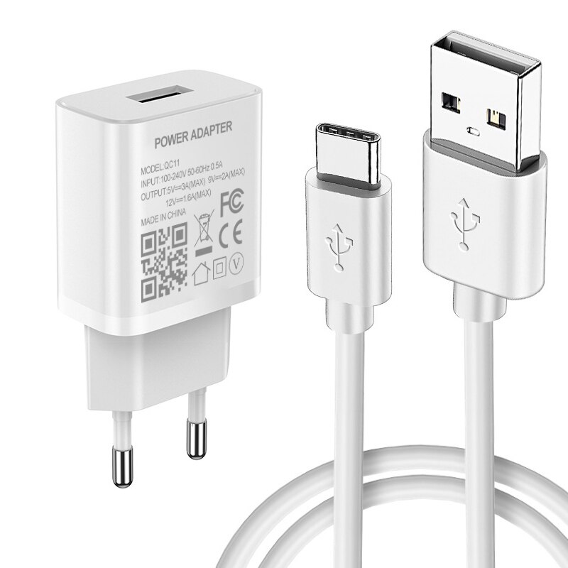 USB Fast Charger Quick Charge 3.0 Universal Wall Mobile Phone Chargers for Huawei Honor 10X 9X 30 20 P Smart X10 9A 9C