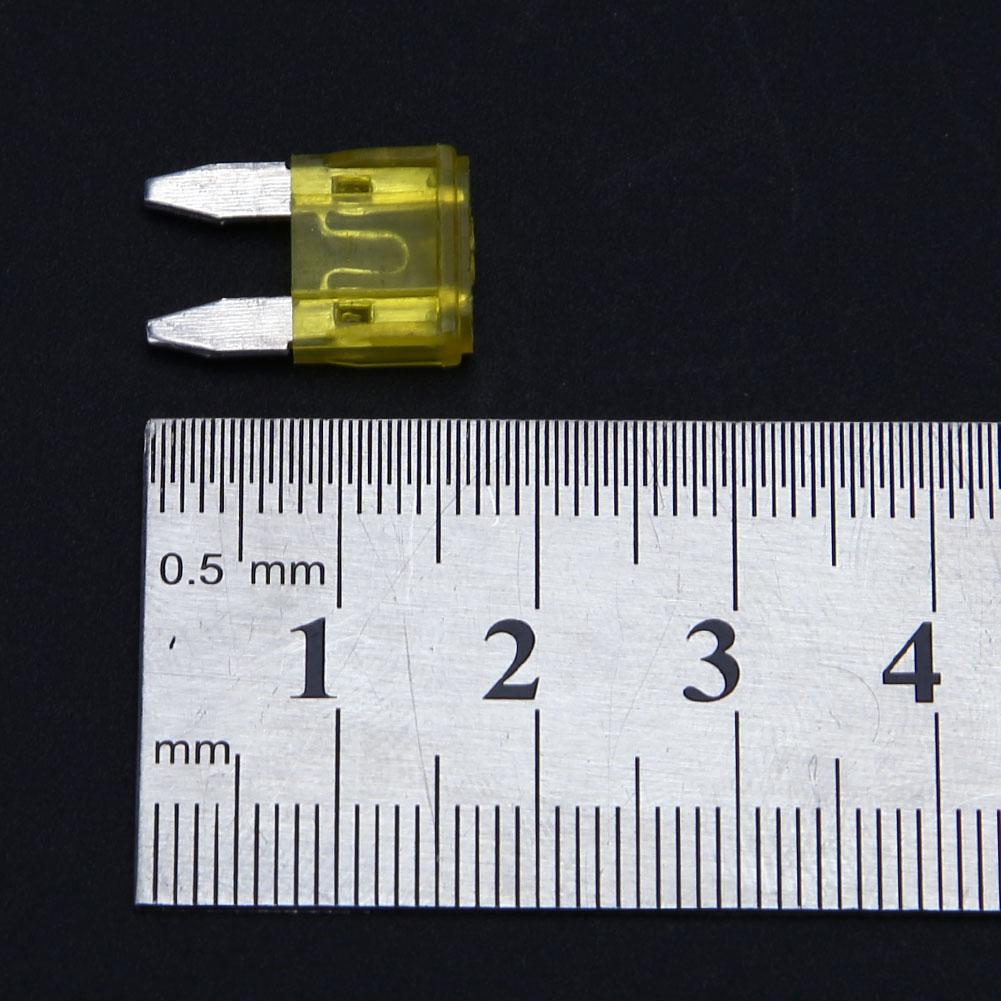 60 stücke Mini Auto Sicherungen 5A 10A 15A 20A 25A 30A gemischt einstellen Bausatz Ampere mit Kasten Clip Sortiment Auto klinge Typ Sicherung einstellen