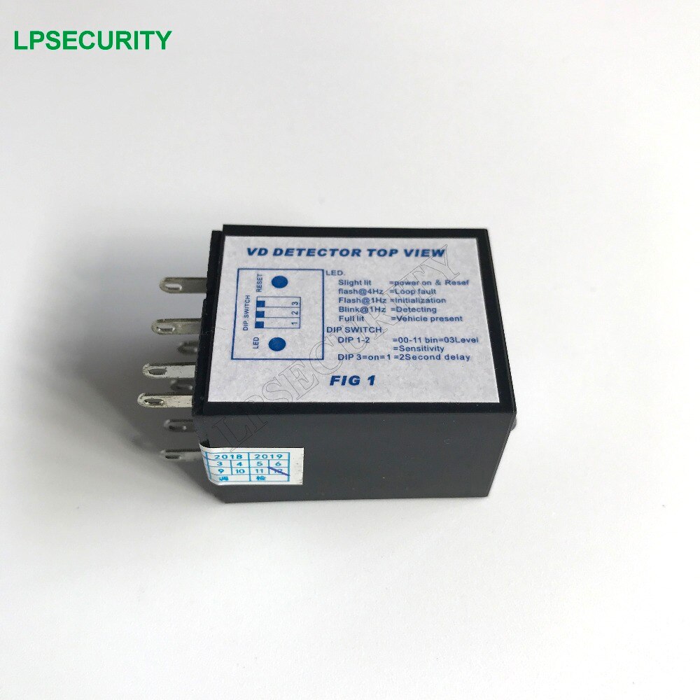 12V DC loop detector VD108B Auto Traffic Control sensor with 4 adjustable sensitivity for parking guide