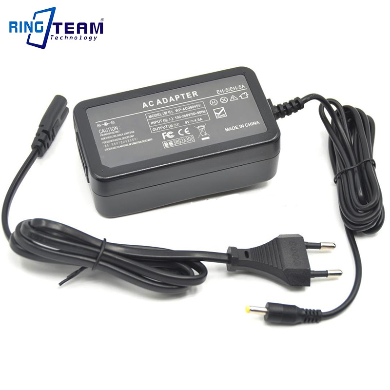 EH-5 EH-5A EH-5B AC Power Adapter 4.0x1.7mm tips DC Output 9.0V 4.5A for Nikon Coupler EP-5 EP-5A EP-5B EP-5C EP-5D EP-5E EP-5F